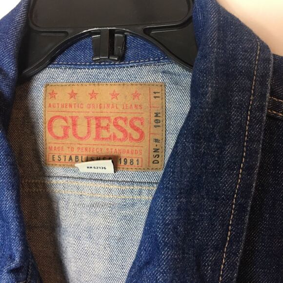 GUESS   DENIM JACKET - Picture 2 of 9